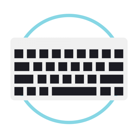 Keyboard graphic